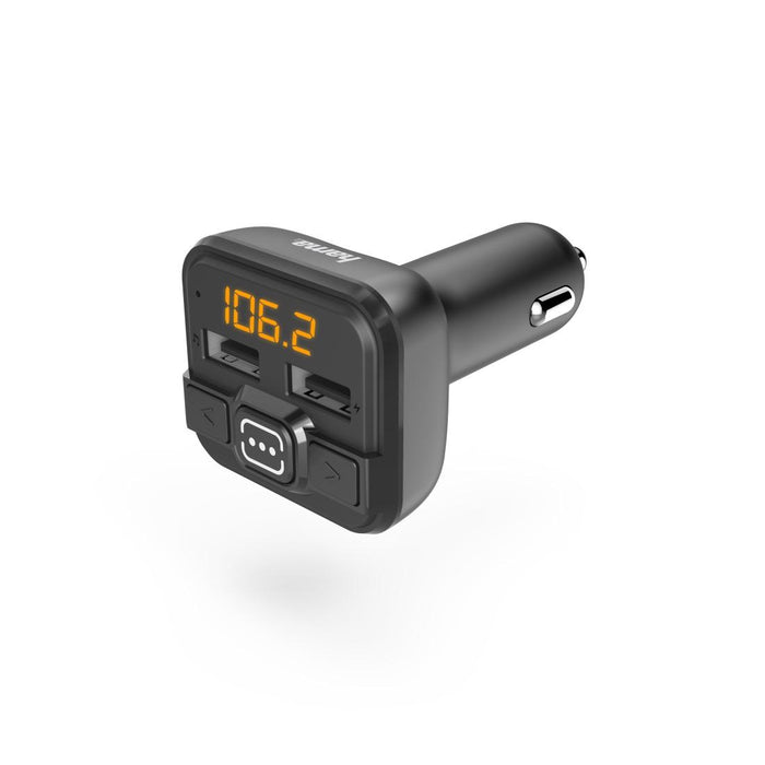FM Transmitter HAMA AUX-IN, USB-IN, MP3, Black, 14163