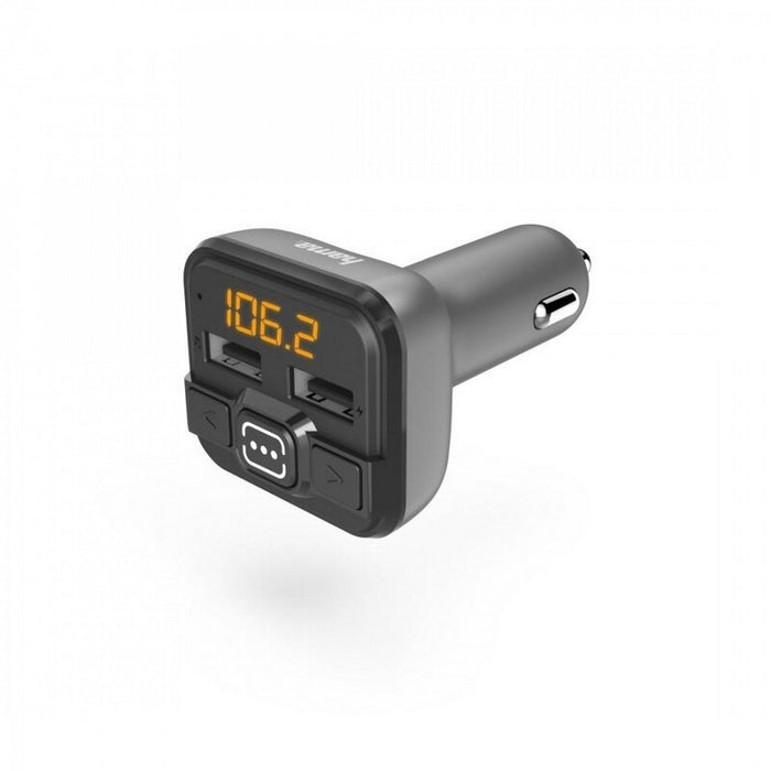 FM Transmitter HAMA AUX-IN, USB-IN, MP3, Black, 14163