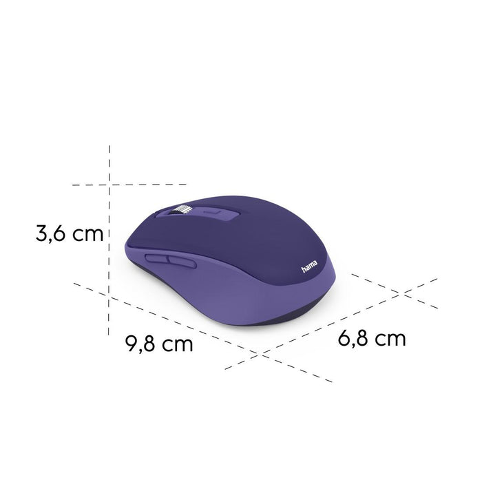 HAMA Wireless Mouse "WM-450", 2.4 GHz / Bluetooth, 7 buttons