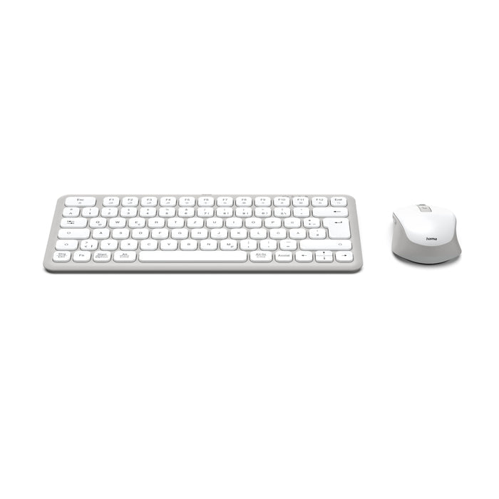 HAMA Wireless mini keyboard and mouse set "WKM-500", TKL Cyrillic, AI key
