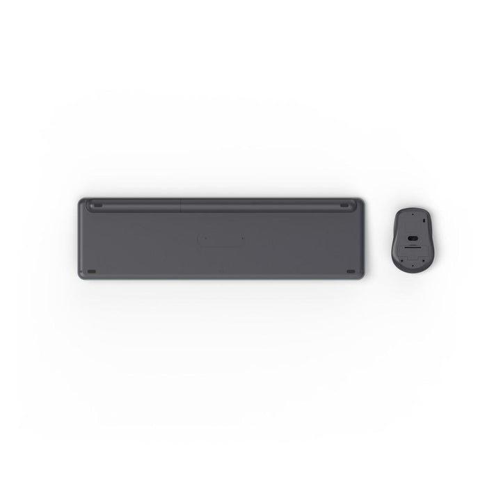 HAMA Wireless keyboard and mouse set WKM-550, black, AI button