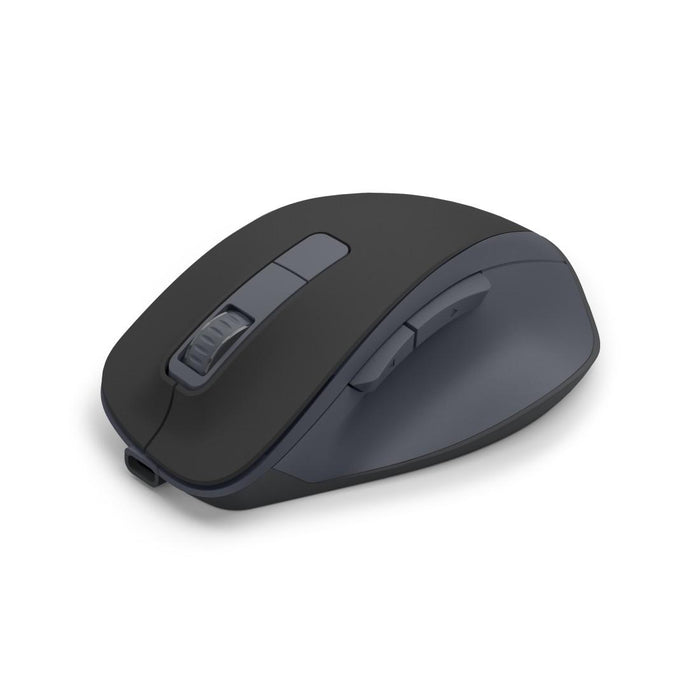 HAMA Wireless optical mouse WM-500 Recharge, black, 6 buttons, 800/1200/1600 dpi, silent
