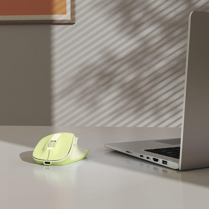 HAMA Wireless optical mouse WM-500 Recharge, green, 6 buttons, 800/1200/1600 dpi, silent