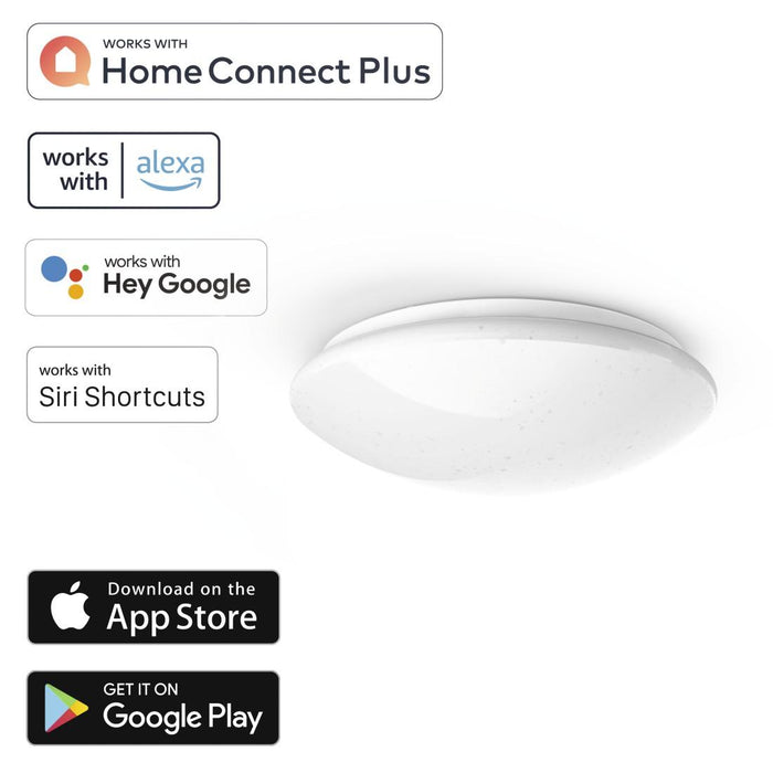 Hama WiFi Ceiling lighting, sconce, diameter 30 cm, 176604