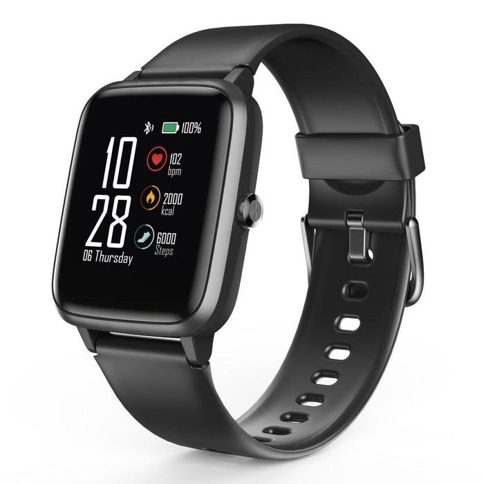 Smart watch Hama Fit Watch 5910, 1.3", GPS, Heart rate, Pedometer, Calories, Waterproof, Black