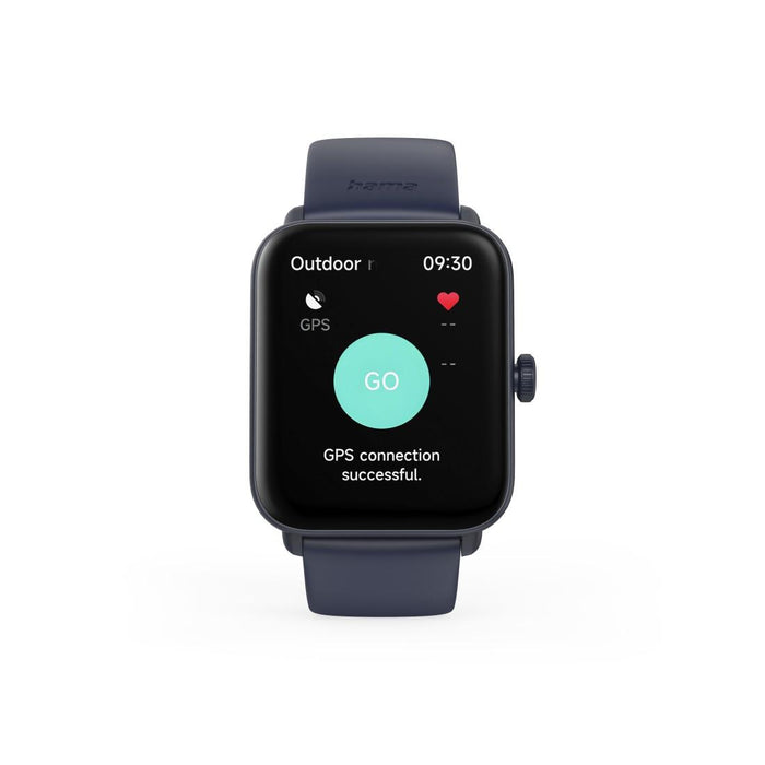 HAMA Smart watch "6010", GPS, TFT display 1.65", phone function, waterproof, 178621