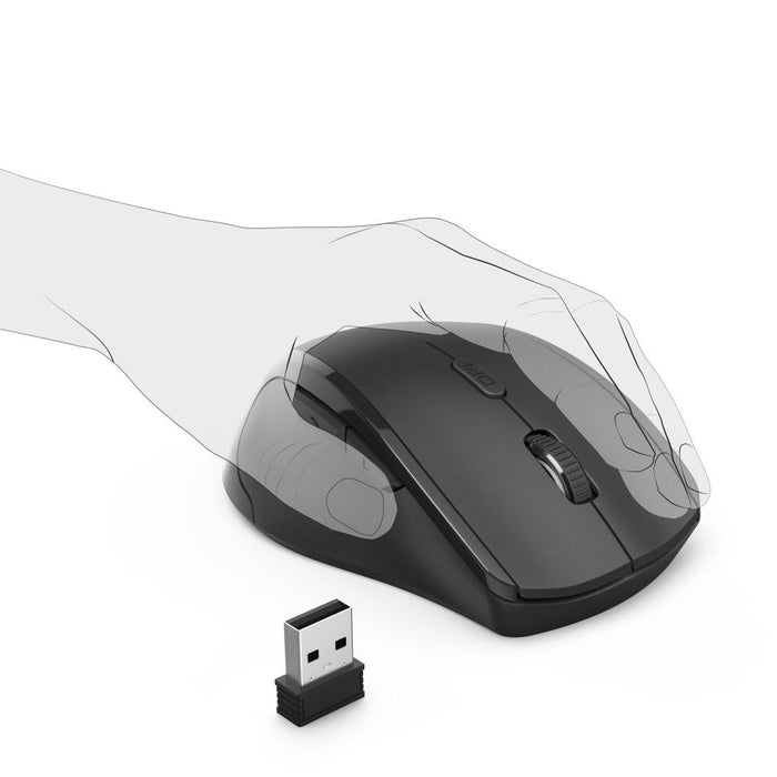Riano Wireless Optical Mouse, Left Handed, HAMA 182645