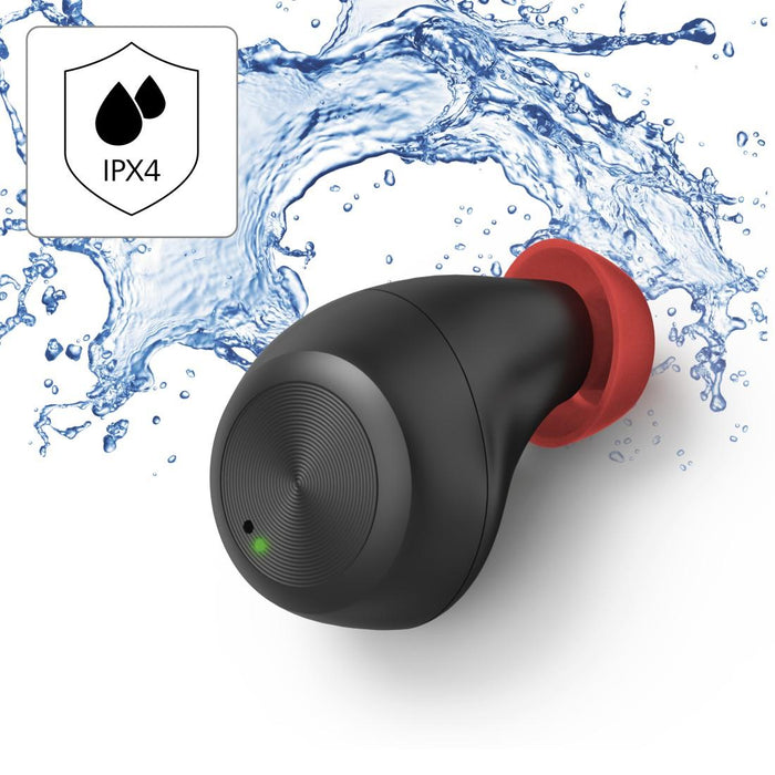 Bluetooth headphones-plugs Hama Spirit Chop, Black, 184125