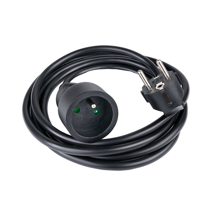 Hama Standard 2m Extension Cord - Black