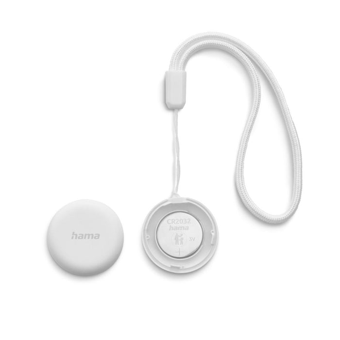 HAMA Tracker for Android "Find My Device", with app, Bluetooth, white