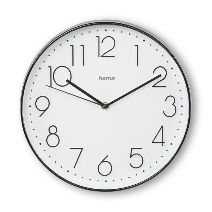 Wall clock "Corsica", 30 cm, silent, white
