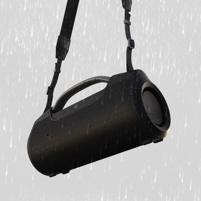 Bluetooth speaker HAMA SoundBarrel, 60 W, Waterproof, Black, 188217