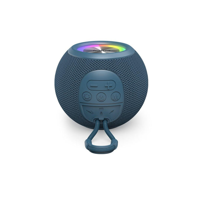 HAMA Bluetooth speaker "Ball Shape Speaker", 5 light modes, 5W, blue