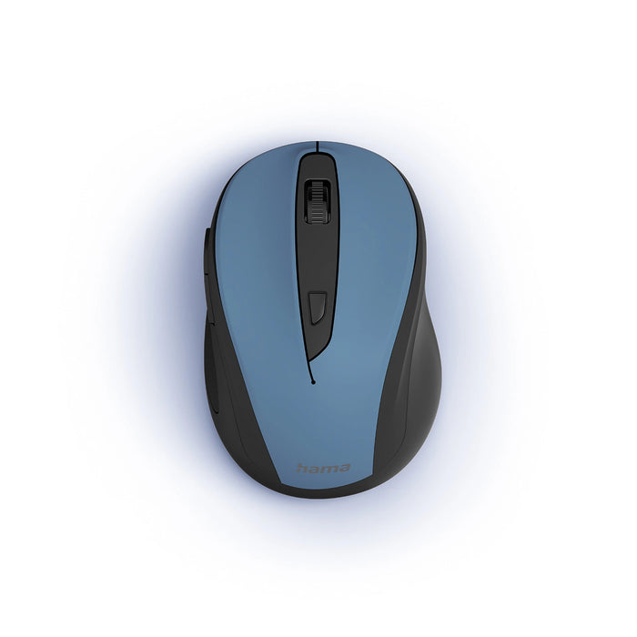Hama MW-400 V2 Wireless Mouse for Laptop - Blue