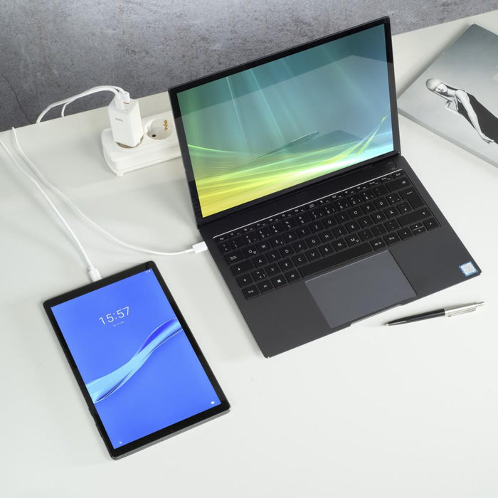 Universal laptop charger Hama USB-C, GaN, Power Del. (PD), 5-20V/65W