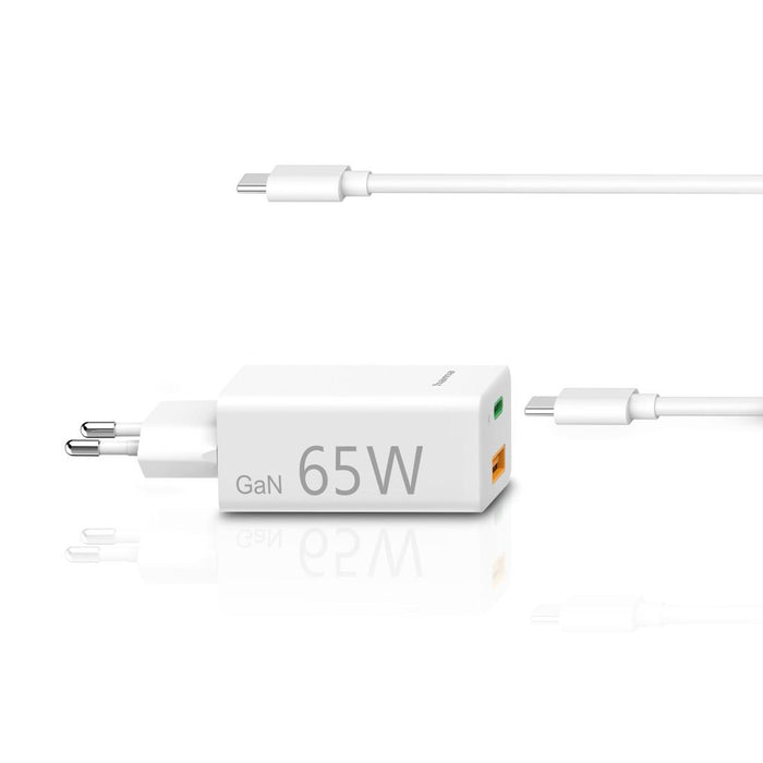 Universal laptop charger Hama USB-C, GaN, Power Del. (PD), 5-20V/65W