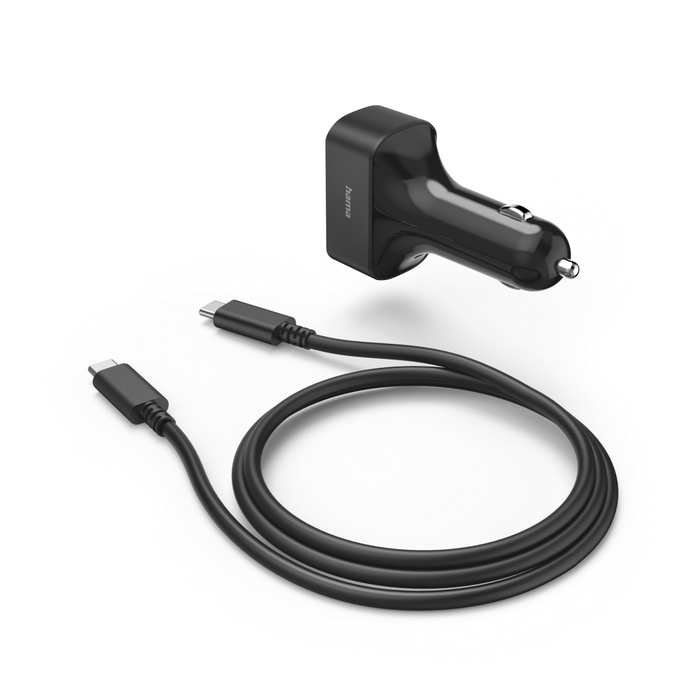HAMA Car Laptop Charger, USB-C, (PD), 5-20 V/ 65 W, 200018