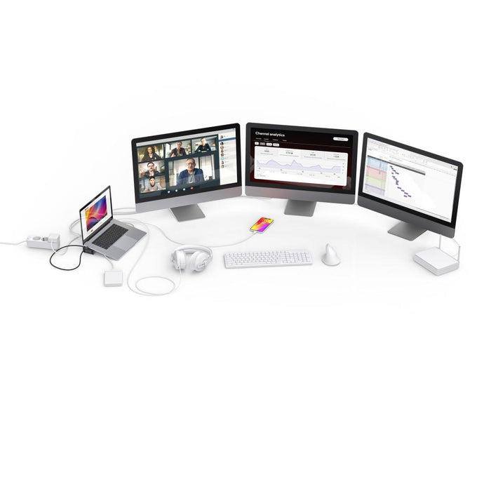 HAMA Docking station "Connect2Office Work" USB-C, 12 ports
