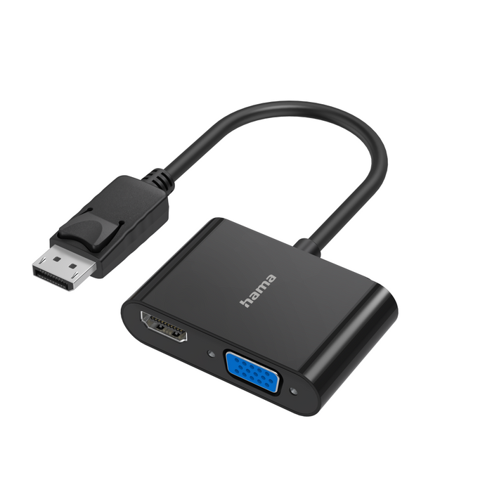 Video adapter, 2 in 1, Ultra-HD 4K, HAMA-200334