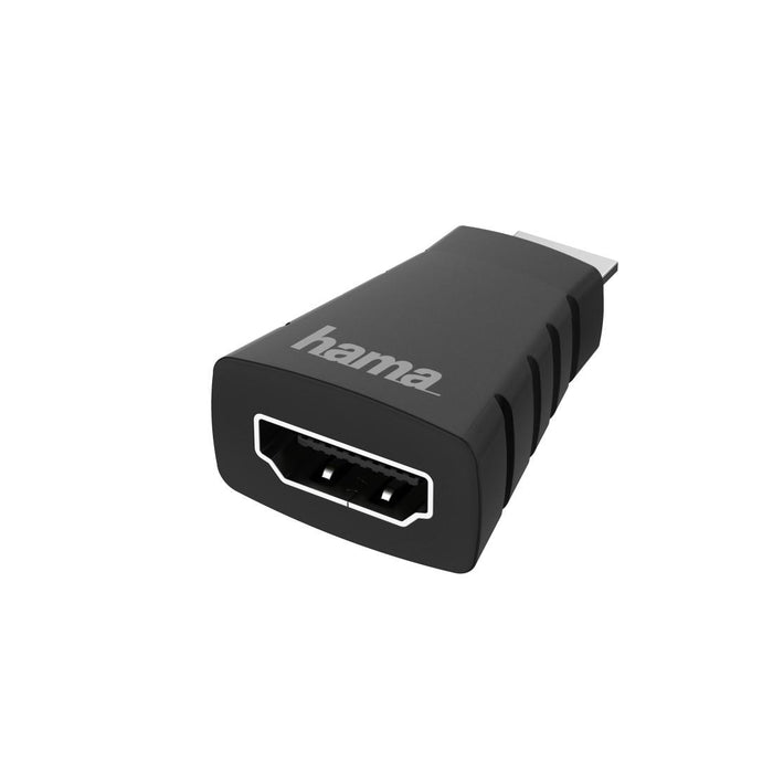 Adapter HAMA 200347, Mini-HDMI male - HDMI female, Ultra-HD, 4K, Black