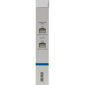 Network patch cable HAMA S/FTP, CAT 6a, RJ-45 - RJ-45, 10Gbit/s, 3.0 m, Black