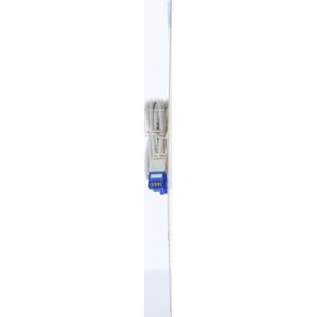 Network cable HAMA Flexi-Slim, U/UTP CAT 6a, 10 Gbit/s, RJ-45 - RJ45, 1.50 m, White