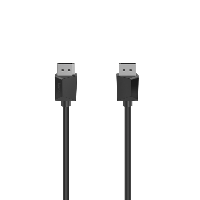 Cable HAMA 200697, DisplayPort male - DisplayPort male, 3 m, Ultra-HD 4K, Double-shielded, Black