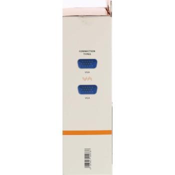 HAMA 200708 Monitor Cable, VGA Male - VGA Male, 3.0 m, Shielded, Black