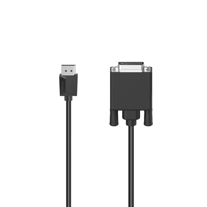 HAMA Cable DisplayPort male - DVI male, Ultra-HD 4K, 1.50 m, Black