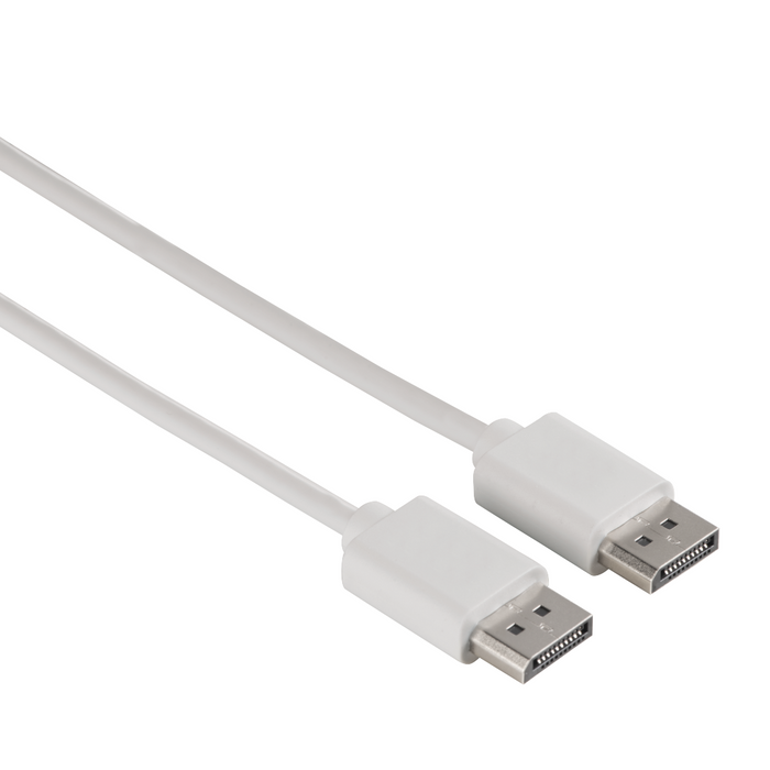Cable HAMA 200929, DisplayPort male - DisplayPort male, 1.5m, Grey, Bulk