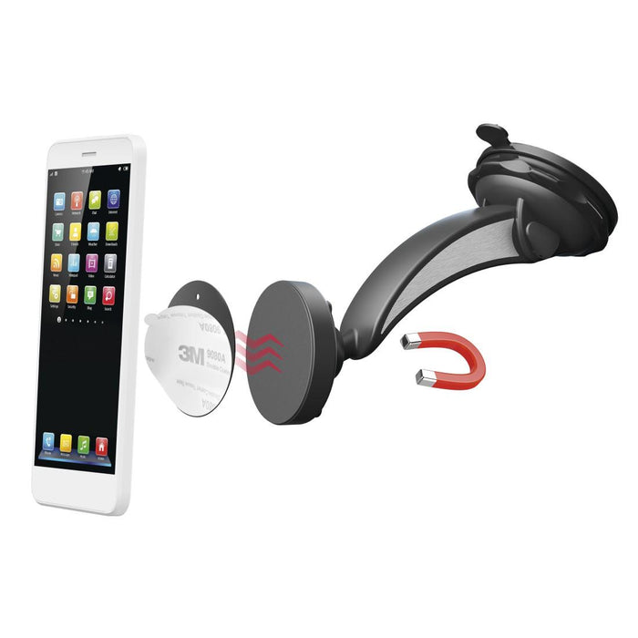 Magnetic glass and car phone holder "Magnet", 201512