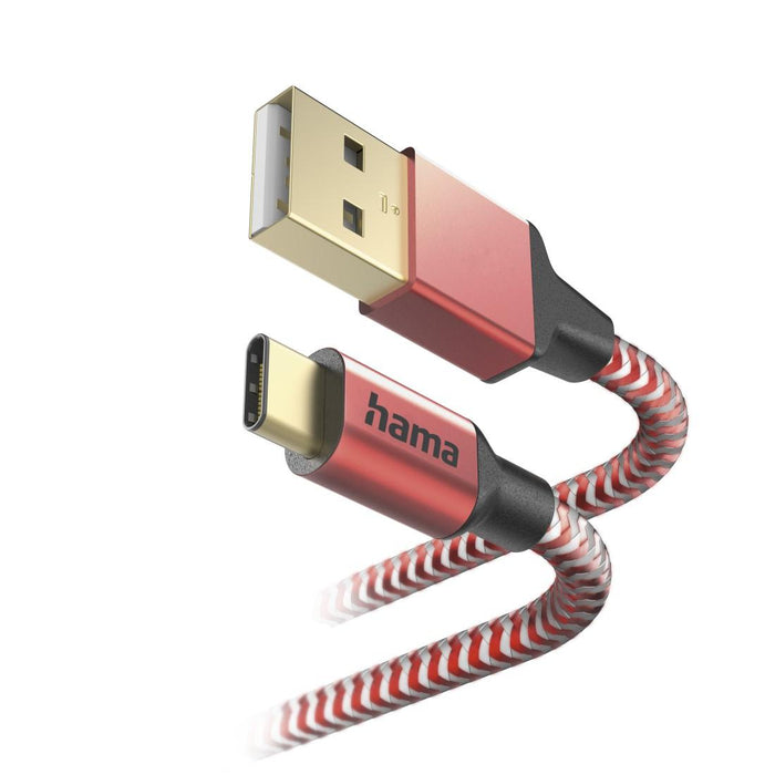 Charging cable "Reflective" USB-A - USB-C, 201559