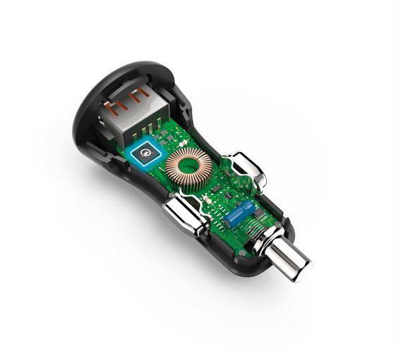 Fast car charger, USB-A, HAMA-201633