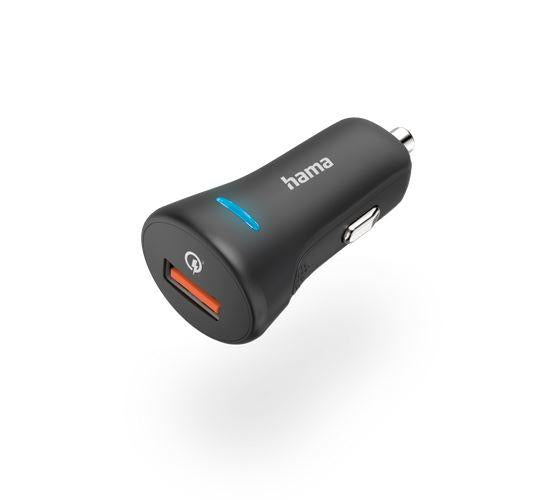 Fast car charger, USB-A, HAMA-201633