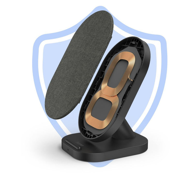 HAMA Wireless charger "QI-FC10S-Fab", 10 W, 201685