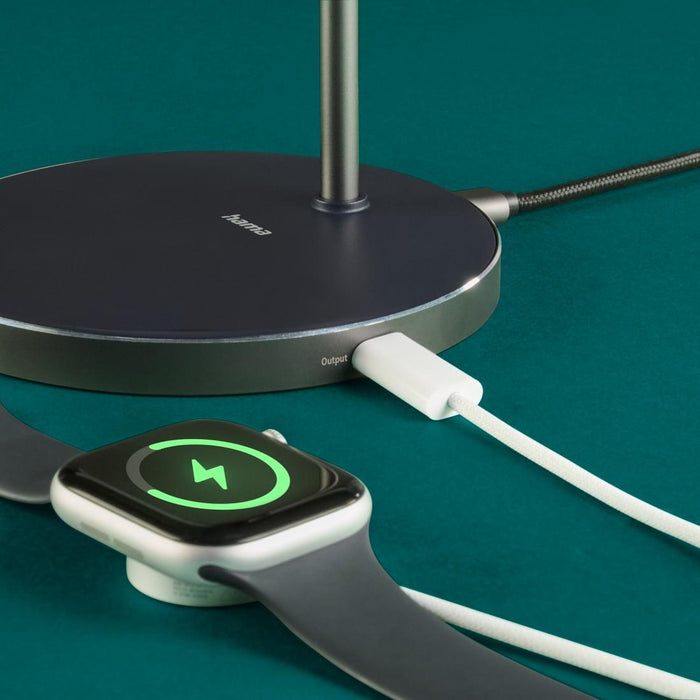 HAMA Wireless Charging Station Qi2, 15W, black