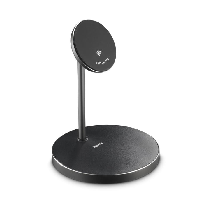 HAMA Wireless Charging Station Qi2, 15W, black