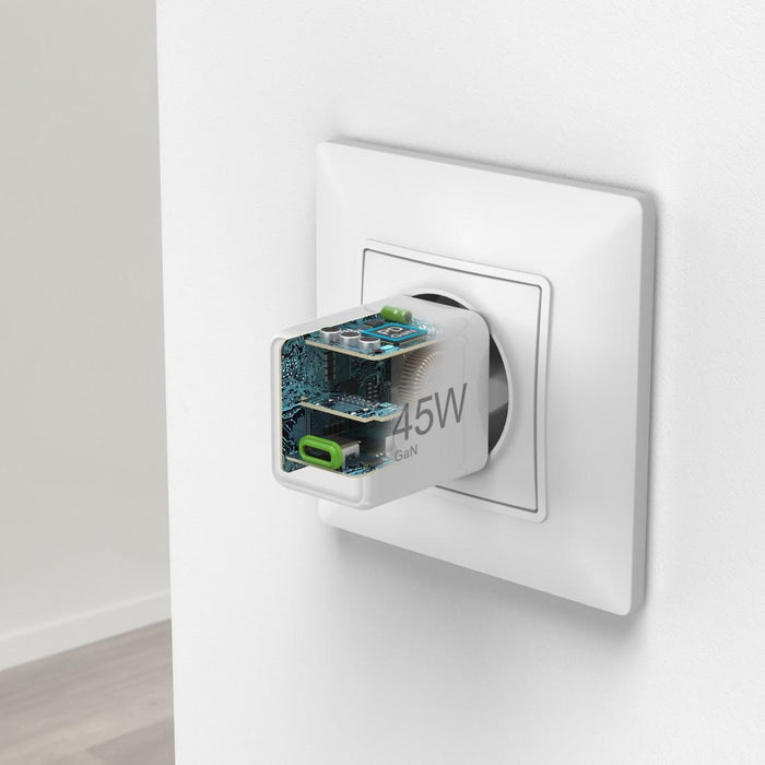 HAMA Fast Super Mini GaN Charger, 45W, 201983