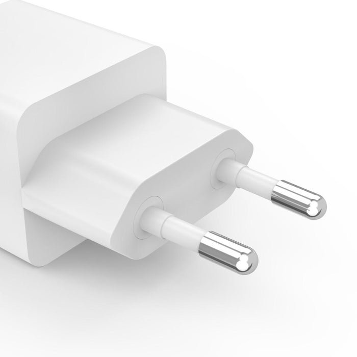 HAMA Fast mini charger, 45 W, 1x USB-C - 1x USB-A, PD, white