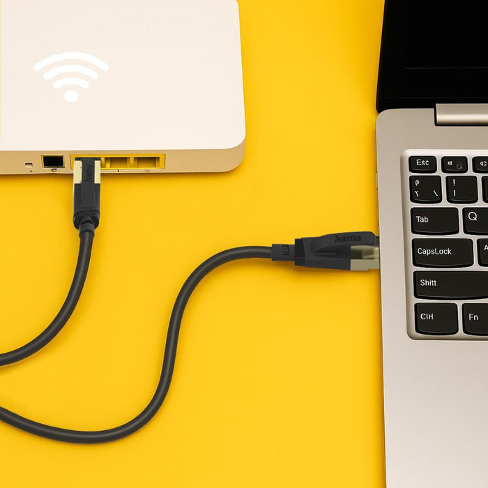 Network patch cable cat.8 S/FTP, 40Gbit/s, shielded, 3m