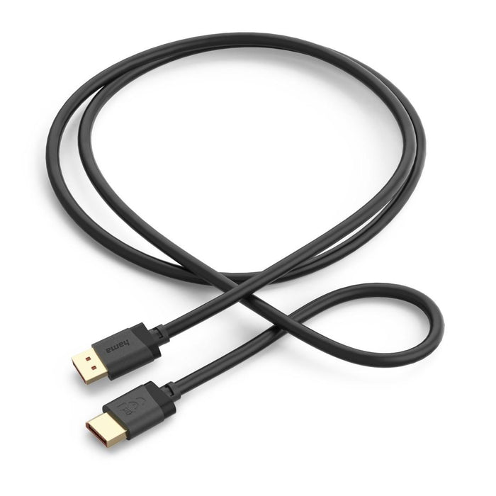 HAMA Cable DisplayPort, DP 2.1, Ultra-HD 8K, 40 Gbit/s, 2 m