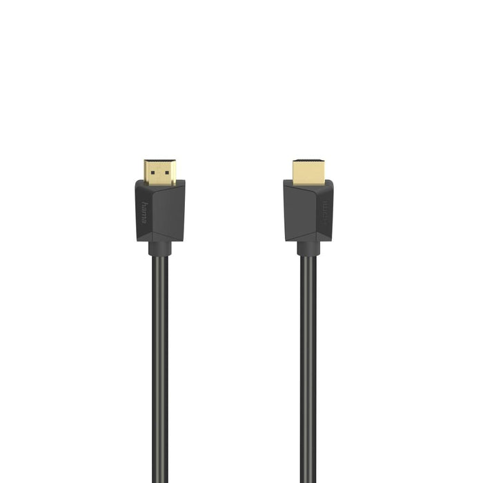 Cable HAMA 205243, HDMI male - HDMI male, 8K, 48GB/s, Ethernet, 3 m, Posl. connectors, Black