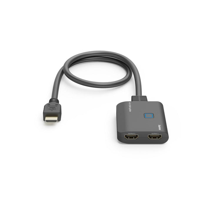 HAMA Splitter 4K HDMI male - 2 x HDMI female, black