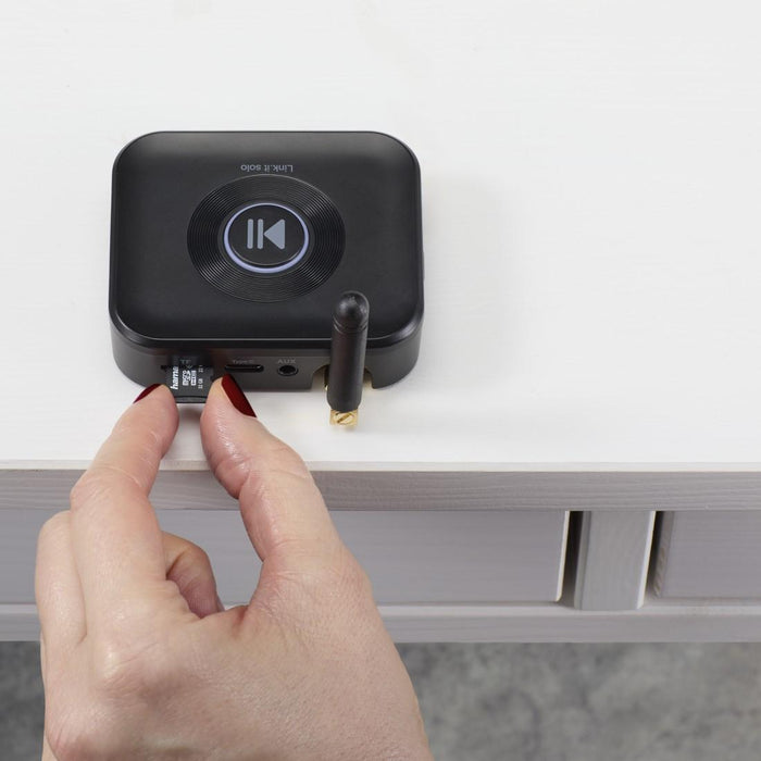HAMA Bluetooth adapter "Link.it solo" Bluetooth receiver, upgrading Bluetooth to HiFi
