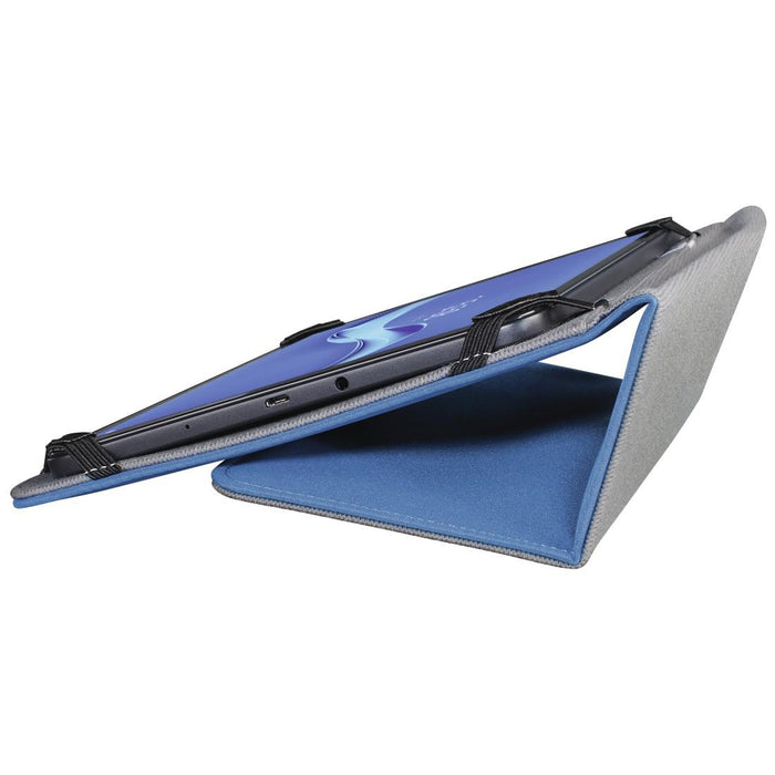Case-stand for tablet HAMA Strap, 9.5 - 11", Blue, 216430