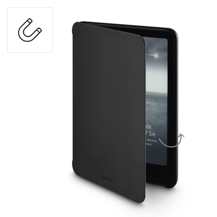 HAMA Kindle Paperwhite (Signature) 12th Gen eBook Case. 2024, "Fold", black