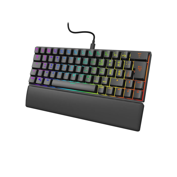 uRage Gaming Keyboard "Exodus 760 Mechanical Mini", red switches, black