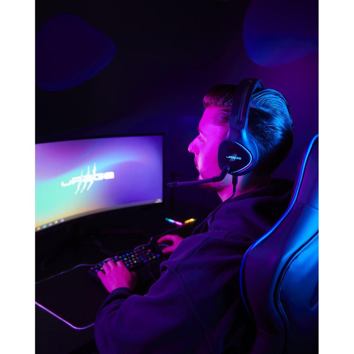 Hama Gaming headphones uRage "SoundZ 400 V2", USB, black