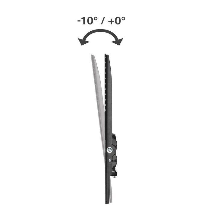 Wall mount for TV, FIX, black, 600x400, 190 cm (75"), 220814