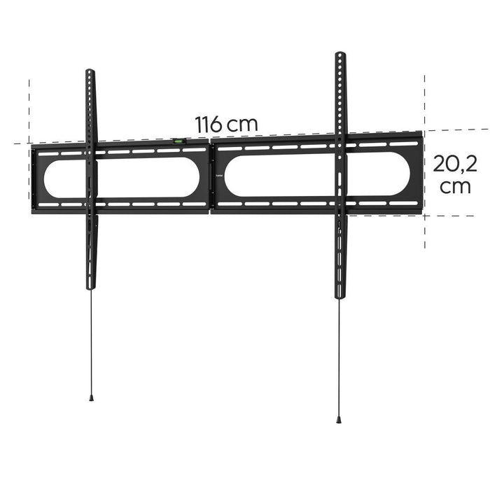 TV wall mount, 120" (305 cm) up to 100 kg, distance from the wall 2.8 cm